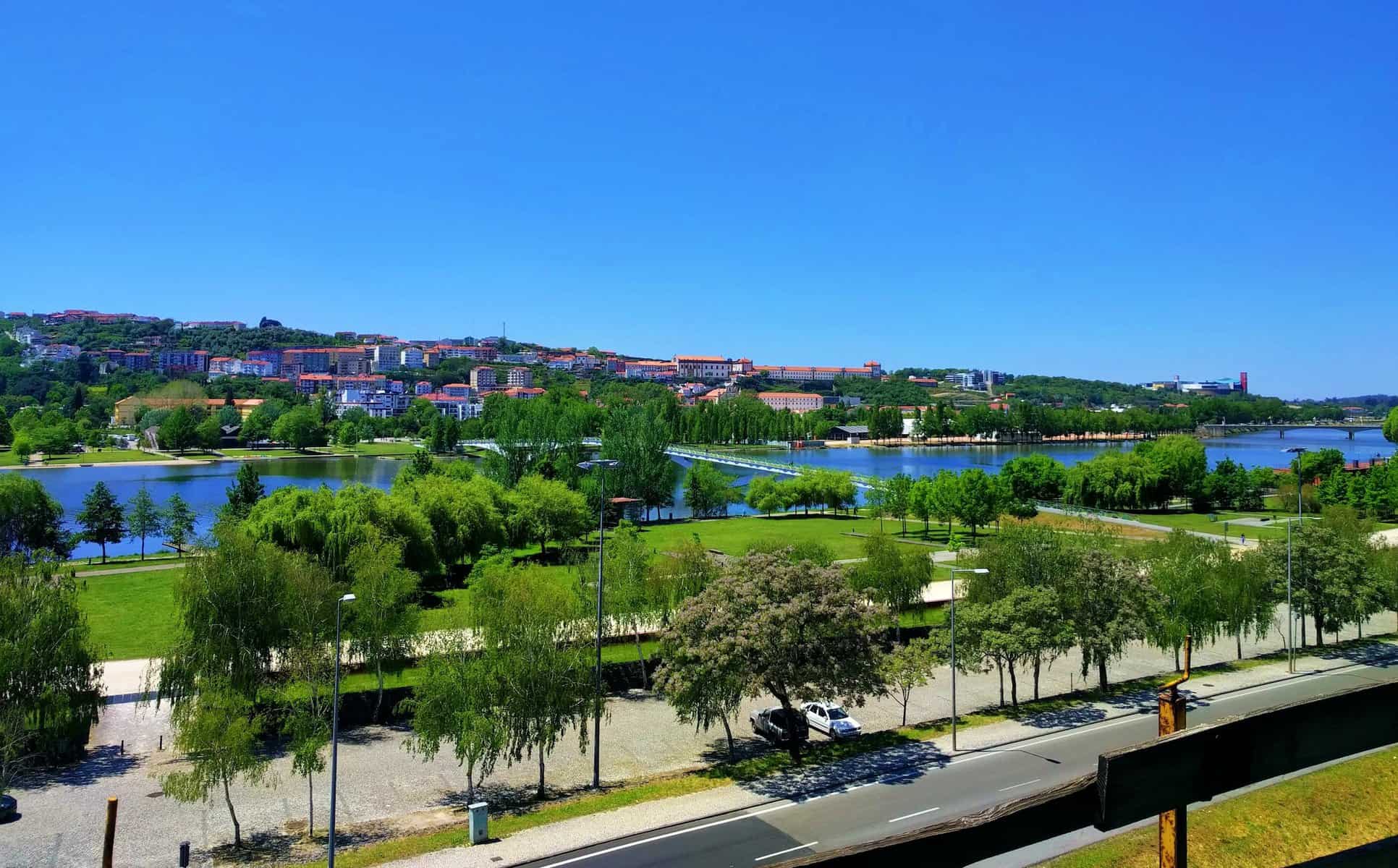  onte Pedonal Pedro e Inês COIMBRA PORTUGAL PARQUE VERDE
