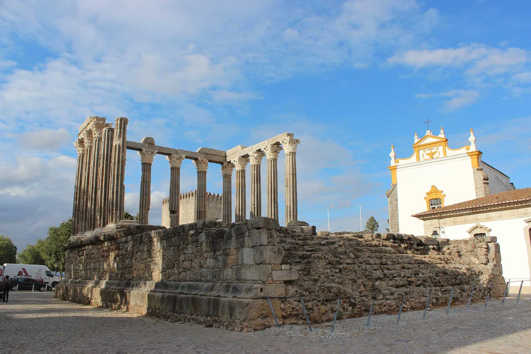 Evora Portugal - Roman Temple