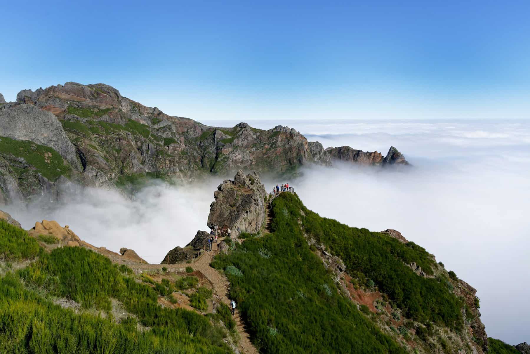 Madeira - Portugal - Pico do Arieiro trail