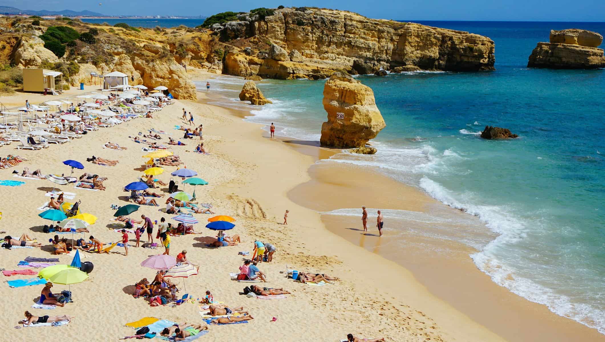 Albufeira- Algrave-Portugal-Beach