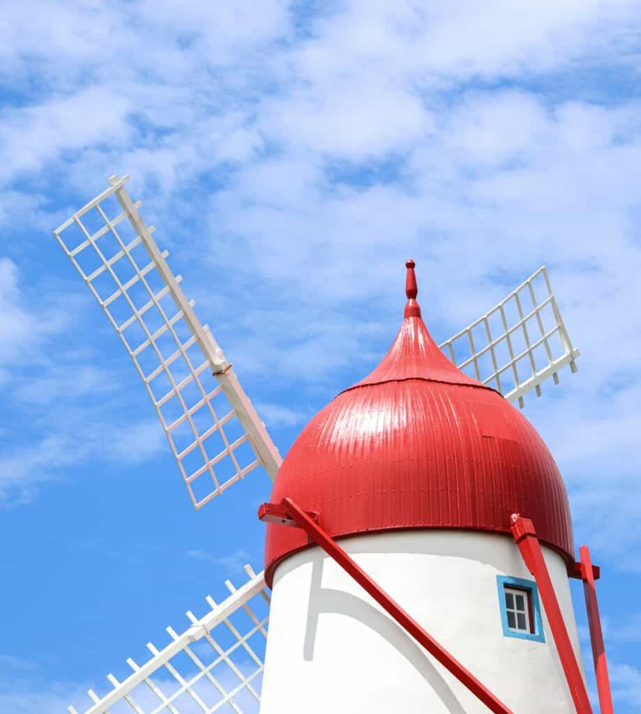 Azores-Portugal-GRACIOSA-WINDMILL-IN-PRAIA