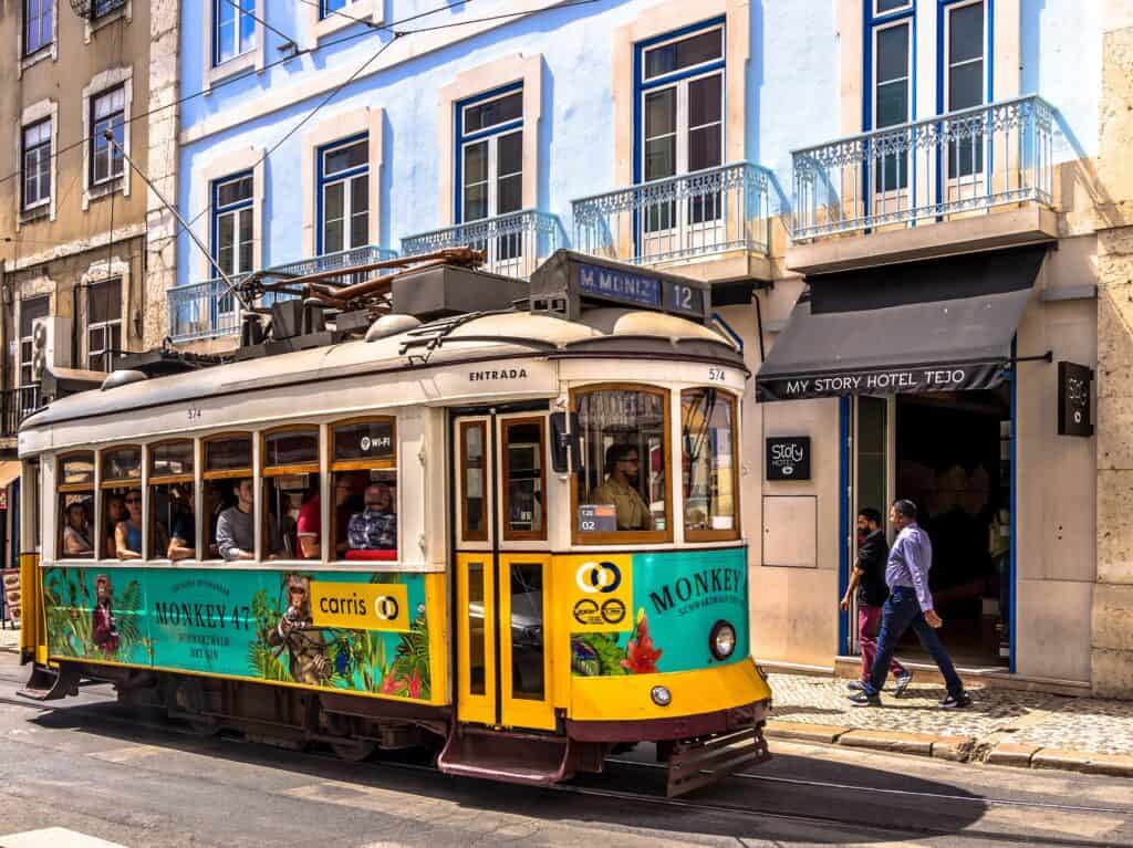Lisbon-Portugal-Tram